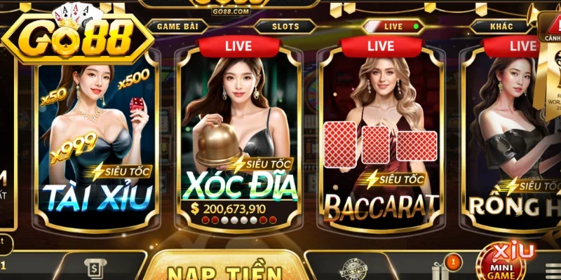 Tổng quan về casino Go88