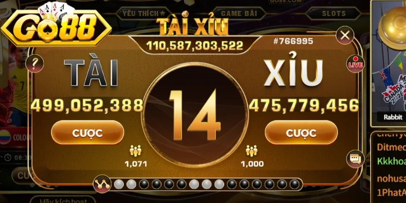 Sơ lược về tài xỉu Go88